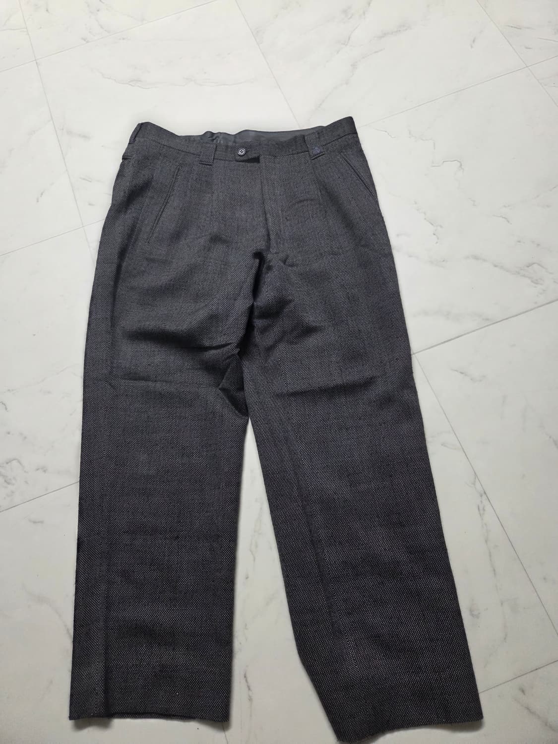 랑방 체크 슬랙스 34 상품이미지1