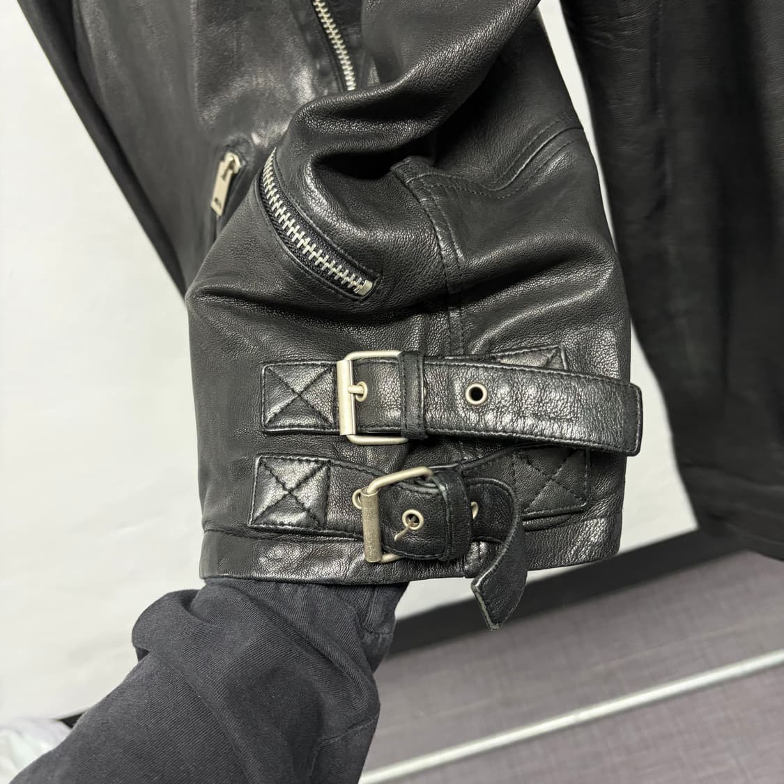 빈티지 레더 자켓 5 상품이미지6