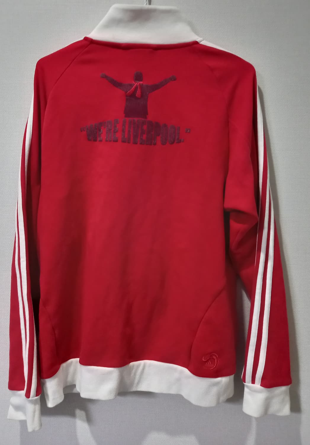 아디다스 리버풀 레드 트랙탑 저지 져지집업 95/M 상품이미지4