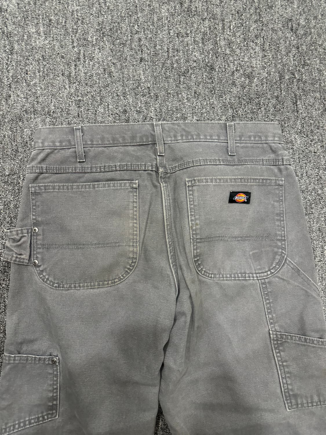 00s 빈티지 디키즈 싱글니 그레이 워크팬츠 상품이미지7