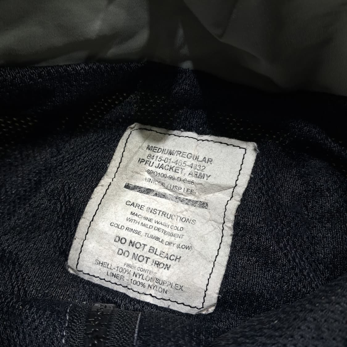 CL664 M 미군 90s 미국판 IPFU 1세대 바람막이 자켓 상품이미지3