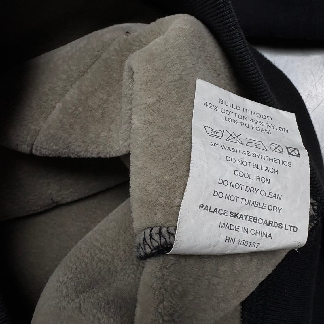 팔라스 블랙컬러 팔라소닉 후드집업 상품이미지6