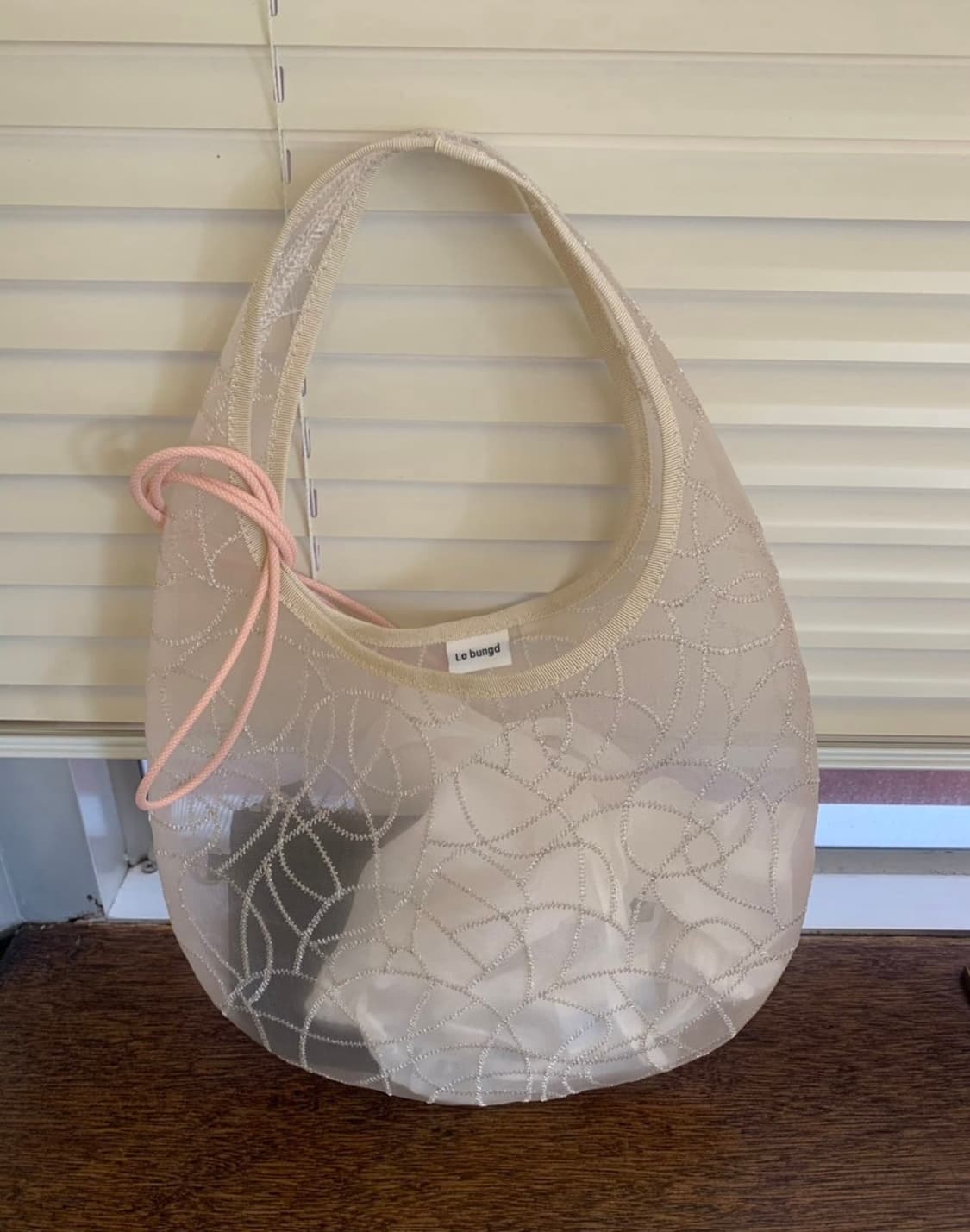 르벙드 메쉬백 mini bor mesh bag(beige) 상품이미지2