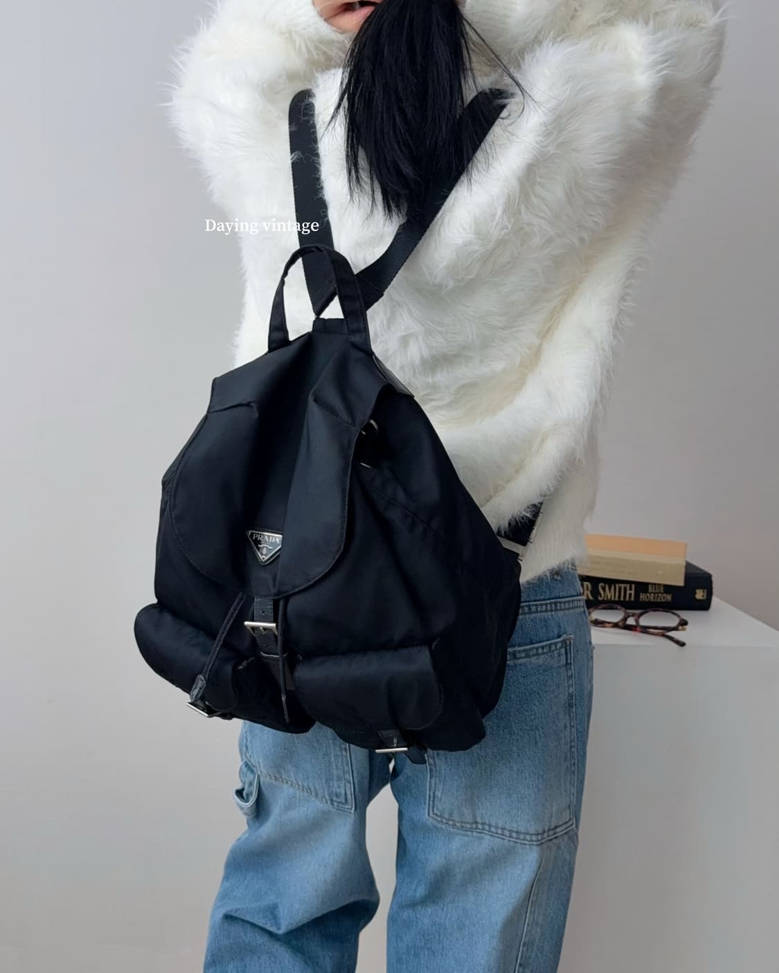 프라다 나일론 백팩 (라지) 상품이미지10