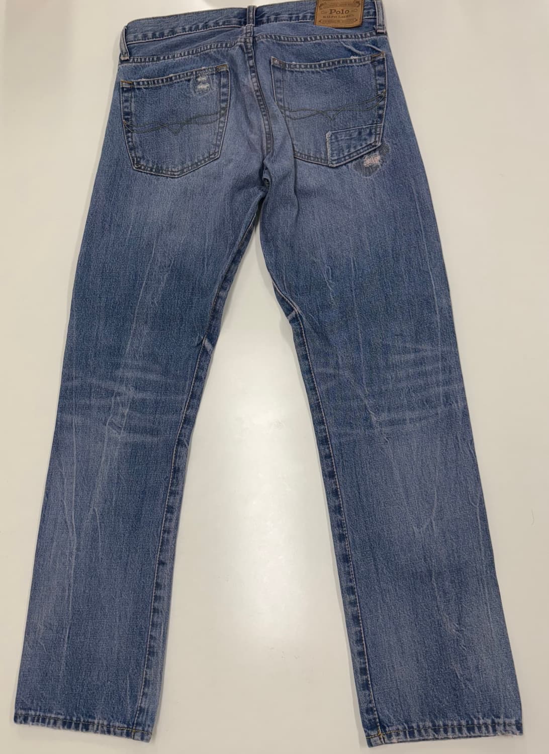 폴로 랄프 로렌 디스트레스드 데님 팬츠 상품이미지2