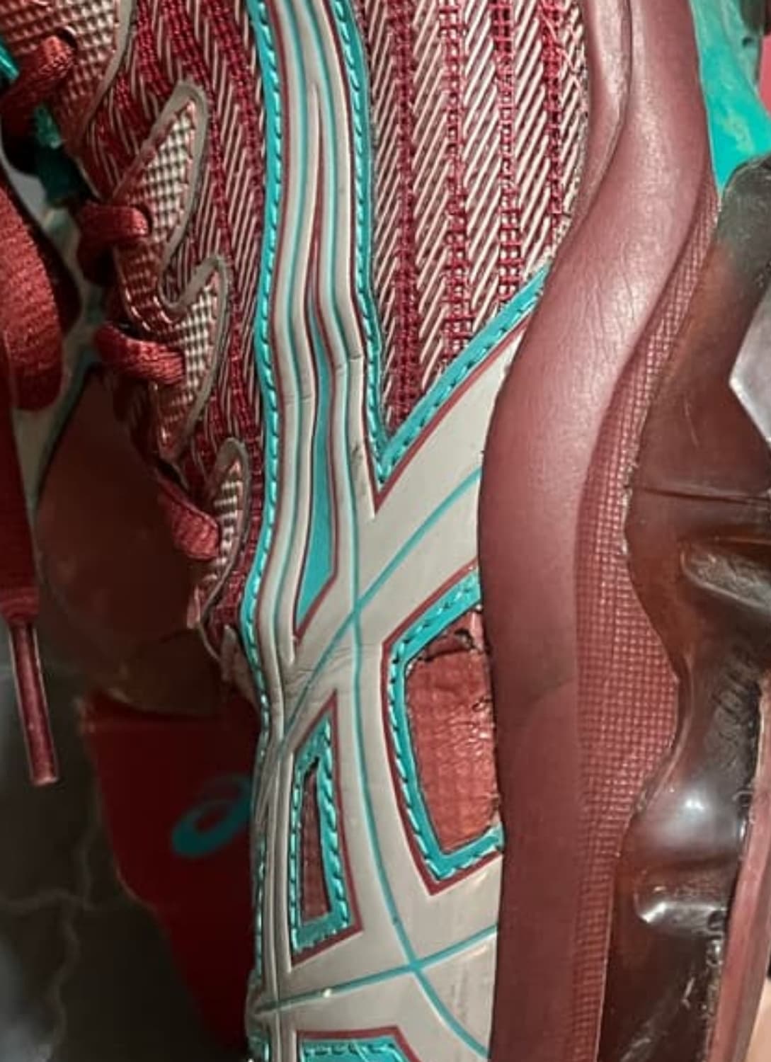 아식스 키코 젤퀀텀 레비트렉 파이어드브릭 상품이미지2