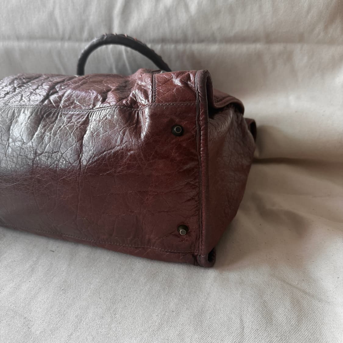 발렌시아가 르 시티 모터백 XL 위켄더 상품이미지4