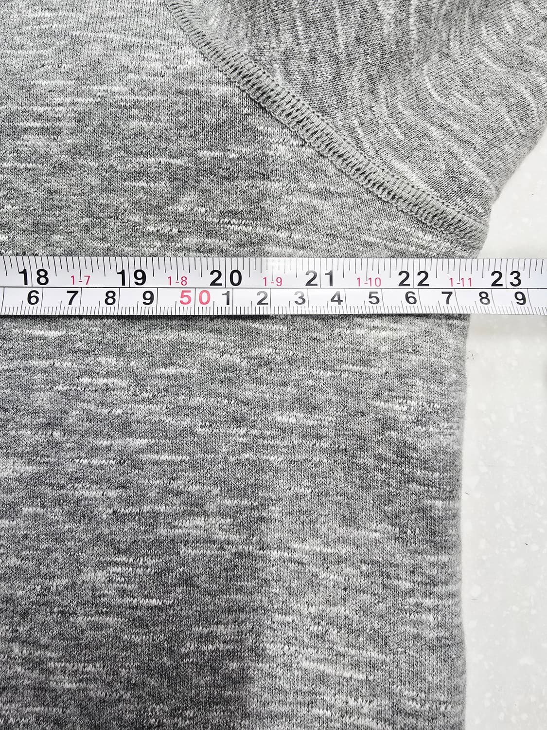 엄브로 그레이 기모 맨투맨 티셔츠 상품이미지7