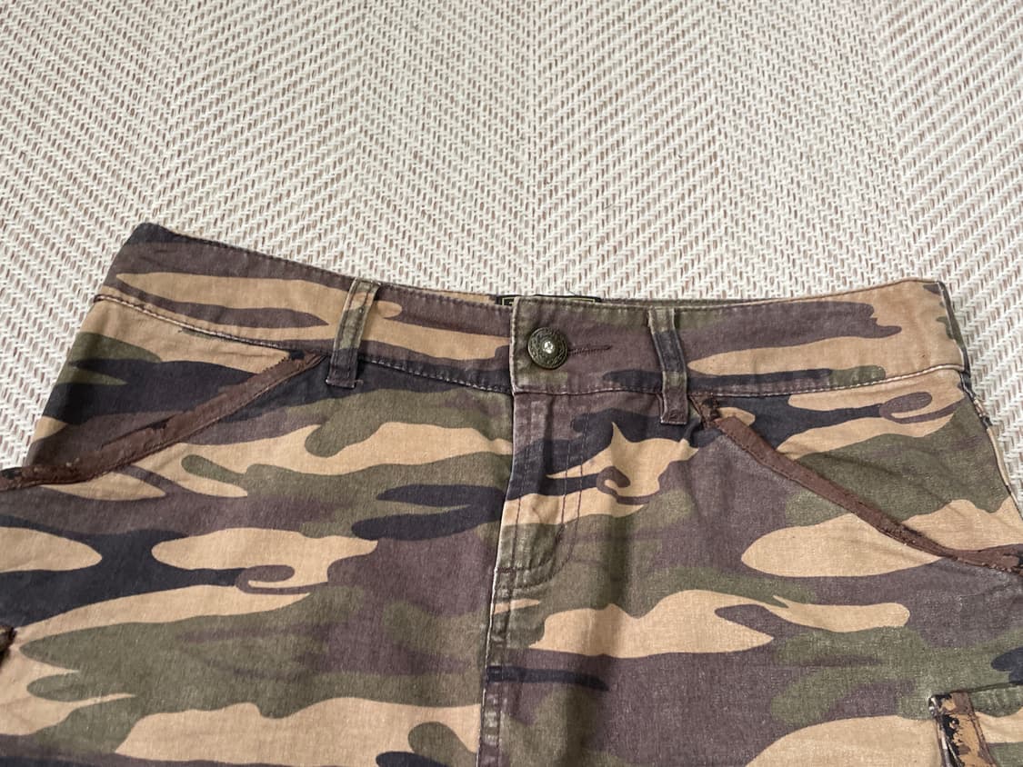 빈티지 밀리터리 카고 스커트 J03518 상품이미지4