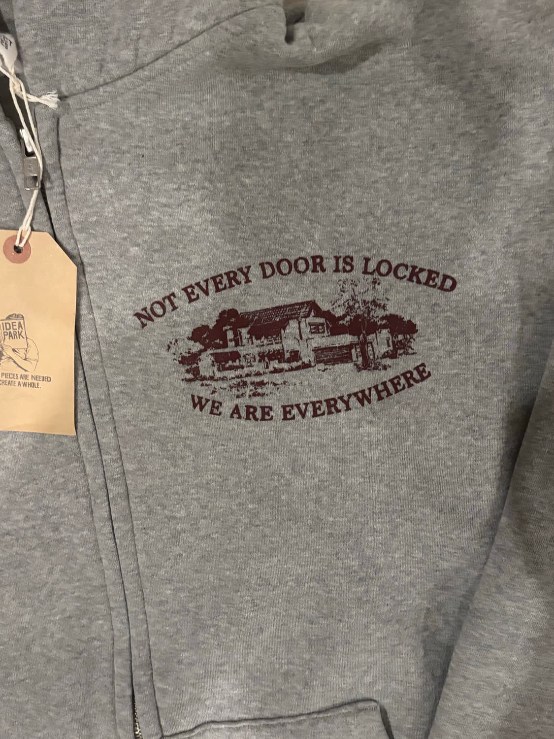 컬렉트피시스 워시드 에브리데이 집업 후디 M 상품이미지3