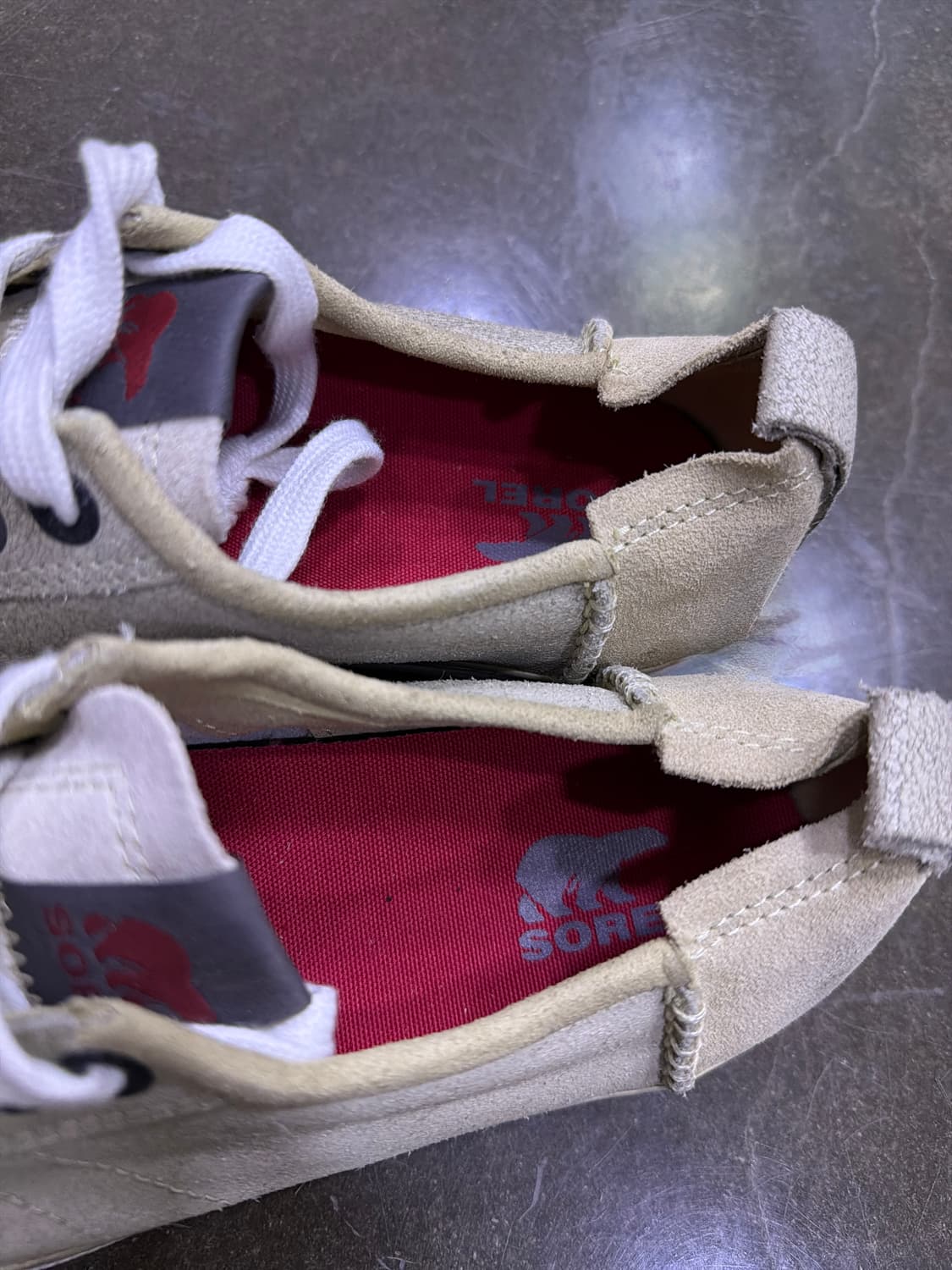 쏘렐 센트리 스웨이드 로우 스니커즈 탄 베이지 270 상품이미지5