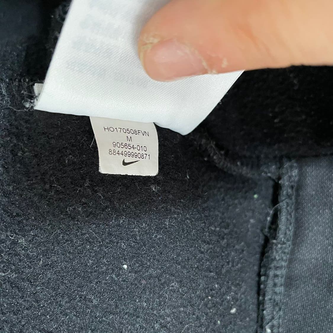 나이키  기능성 기모 후드 6730 상품이미지5