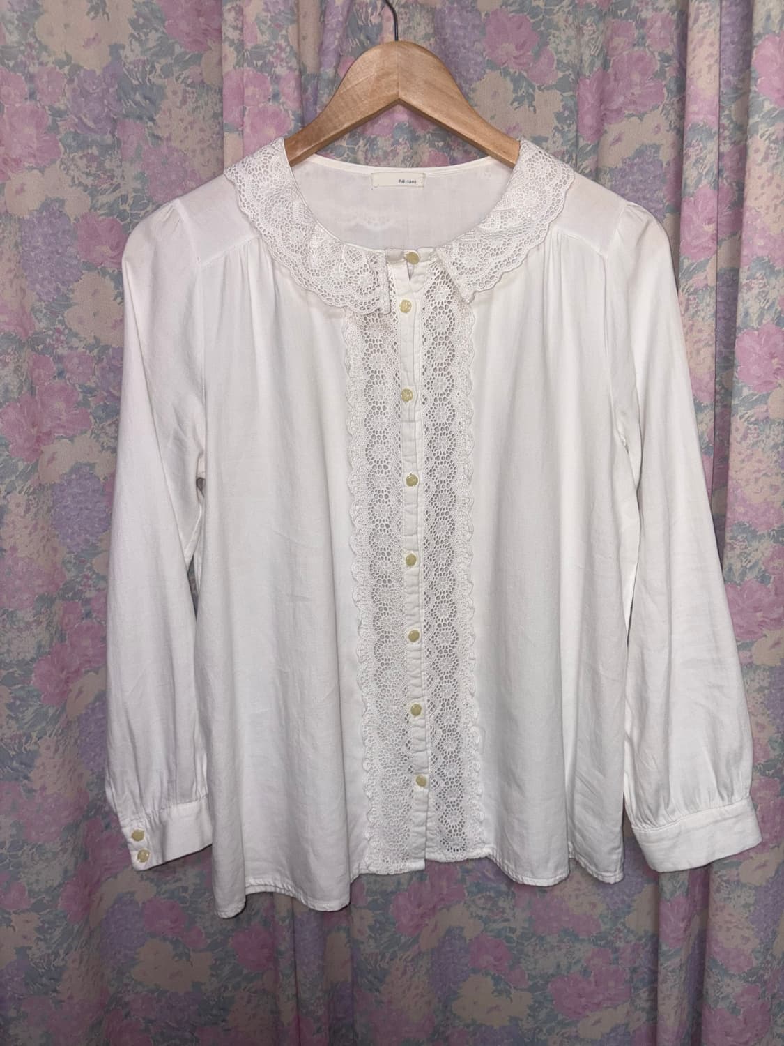 화이트 크로쉐 블라우스 상품이미지6