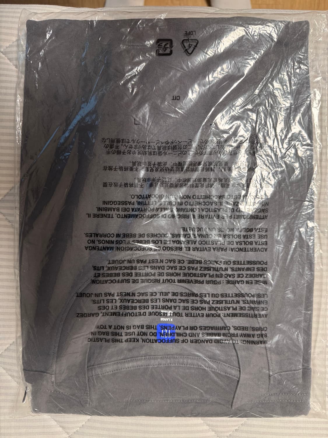 이지갭 티셔츠 다크그레이 상품이미지3