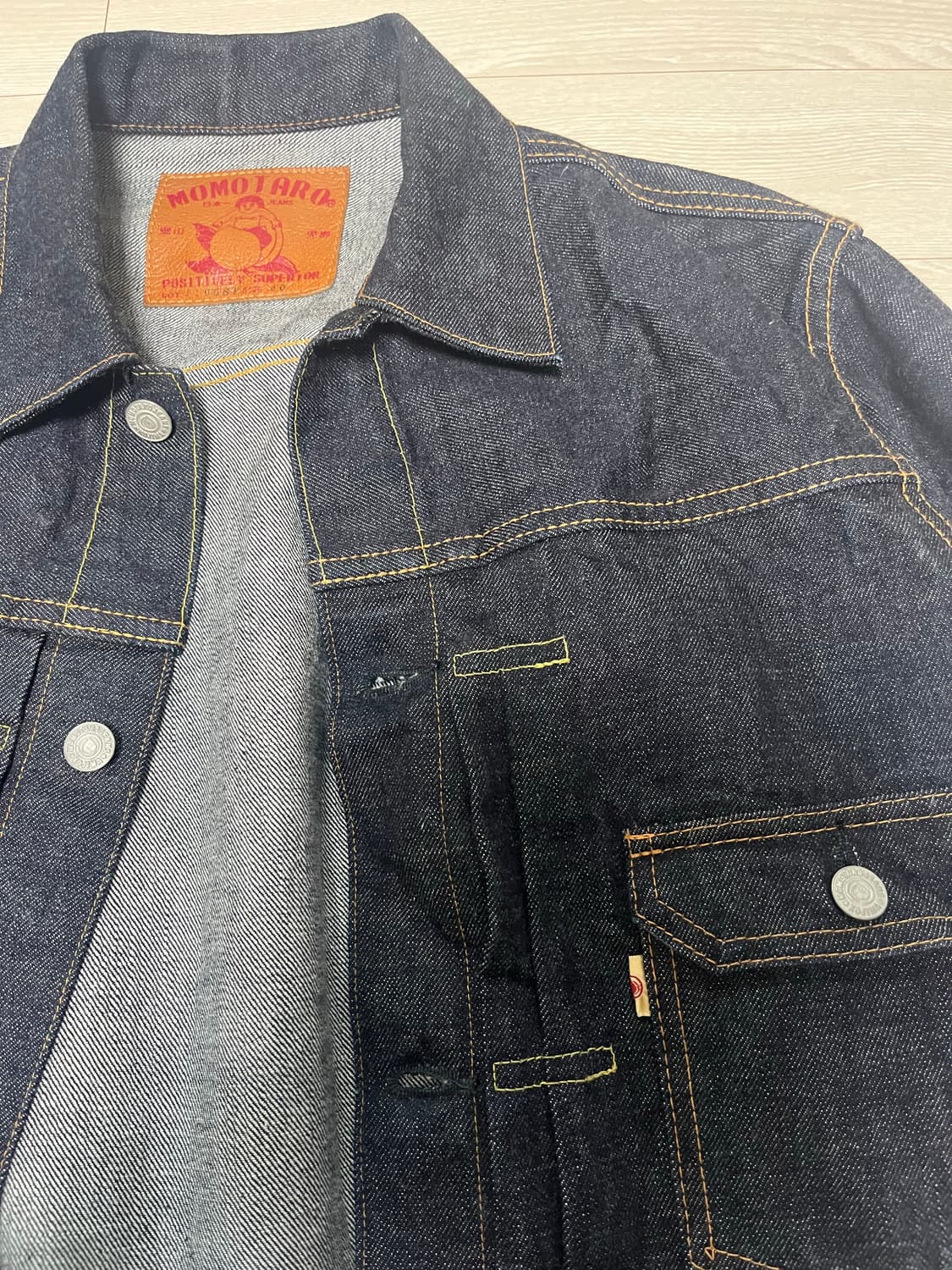 momotaro jeans 1세대 데님자켓(40) 상품이미지4