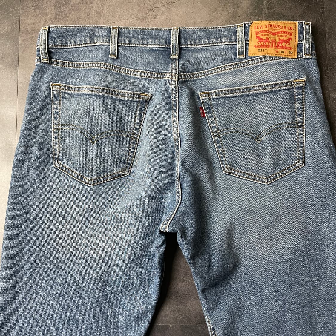 LEVI'S 리바이스511 빈티지 슬림핏 데님 코튼팬츠 A00355 상품이미지7