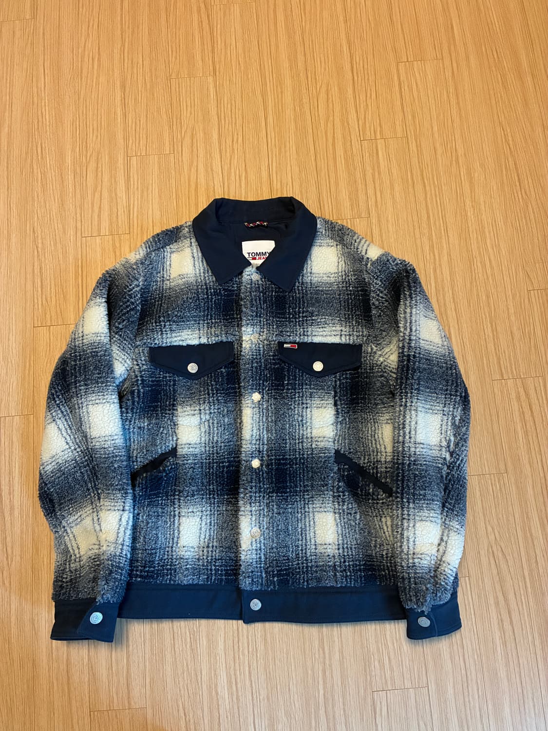 타미진스 셰르파 체크 트러커 상품이미지1