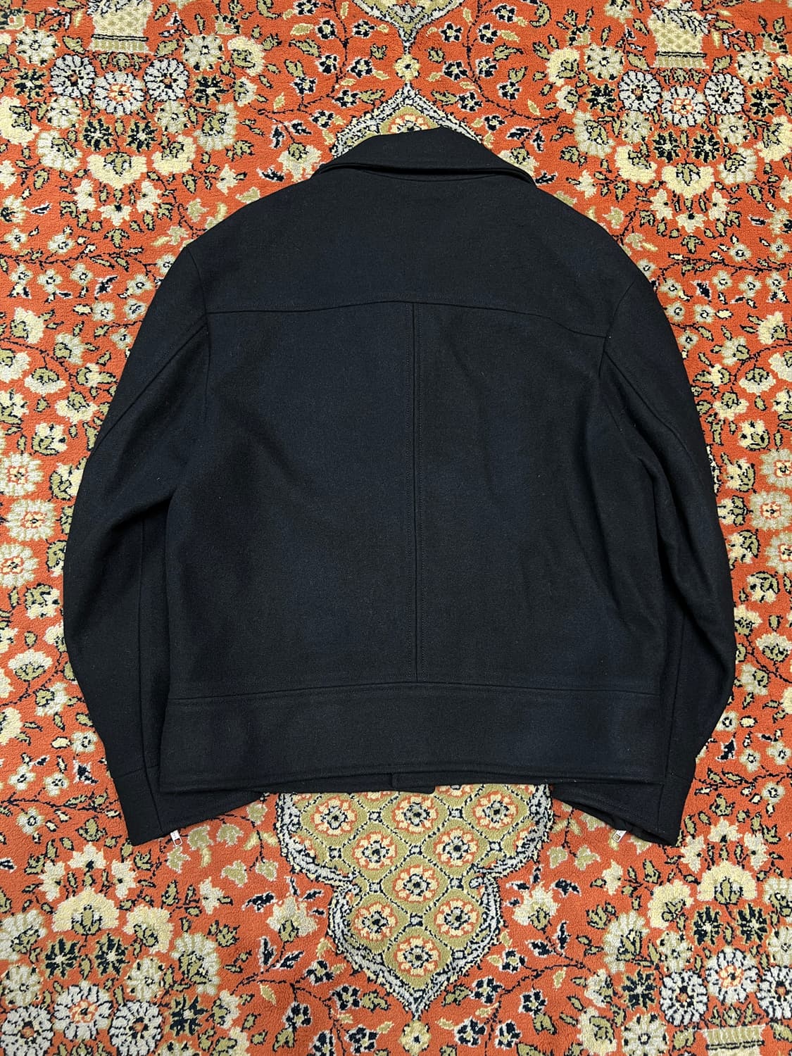 [S] 벨리에 울 트러커 자켓 블랙 상품이미지2