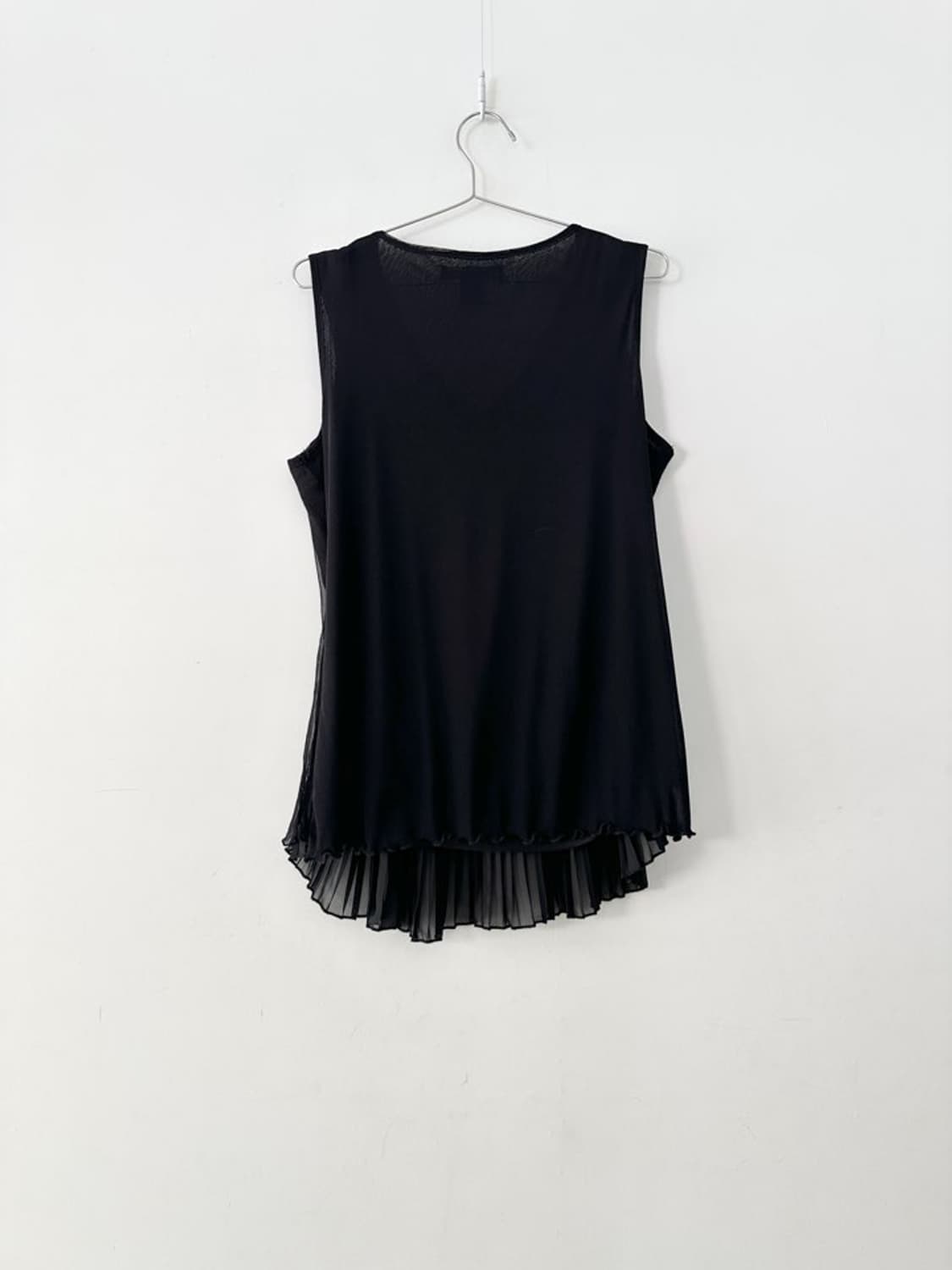 Rose neck beads sleeve blouse 상품이미지3