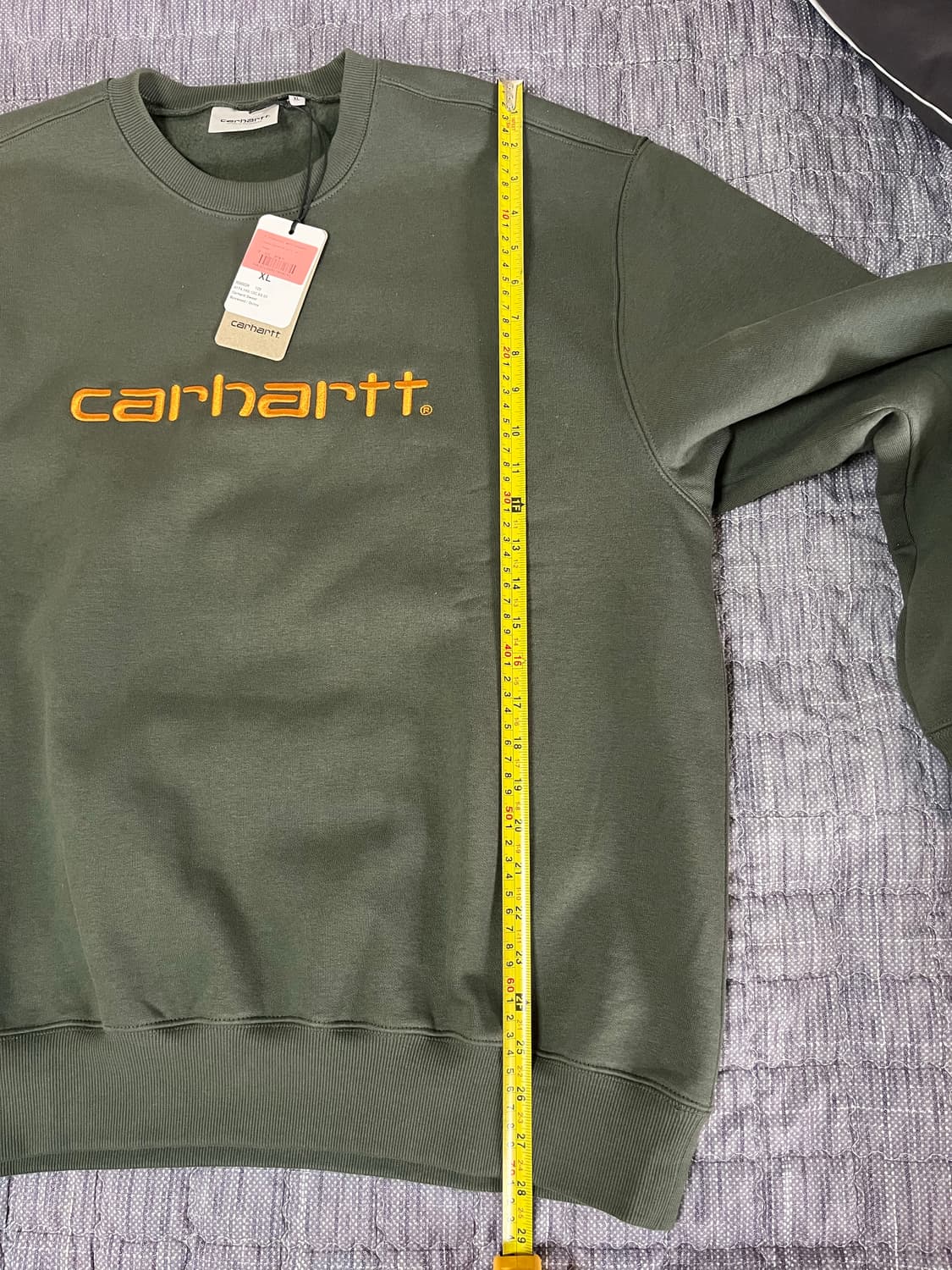 칼하트 wip 카키 맨투맨 XL (새상품) 상품이미지5