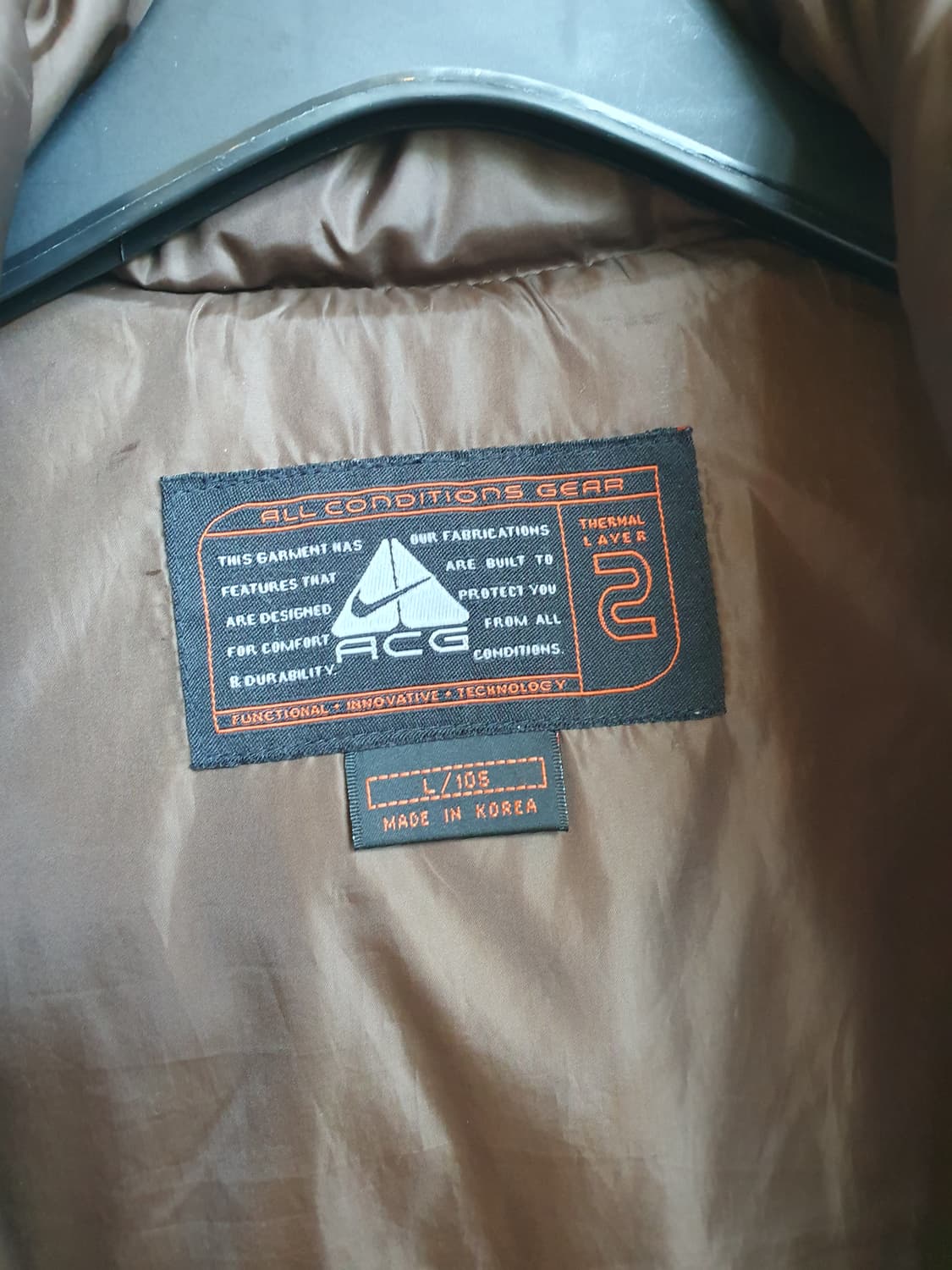 나이키 ACG 패딩 베스트 러닝 조끼 L 상품이미지8