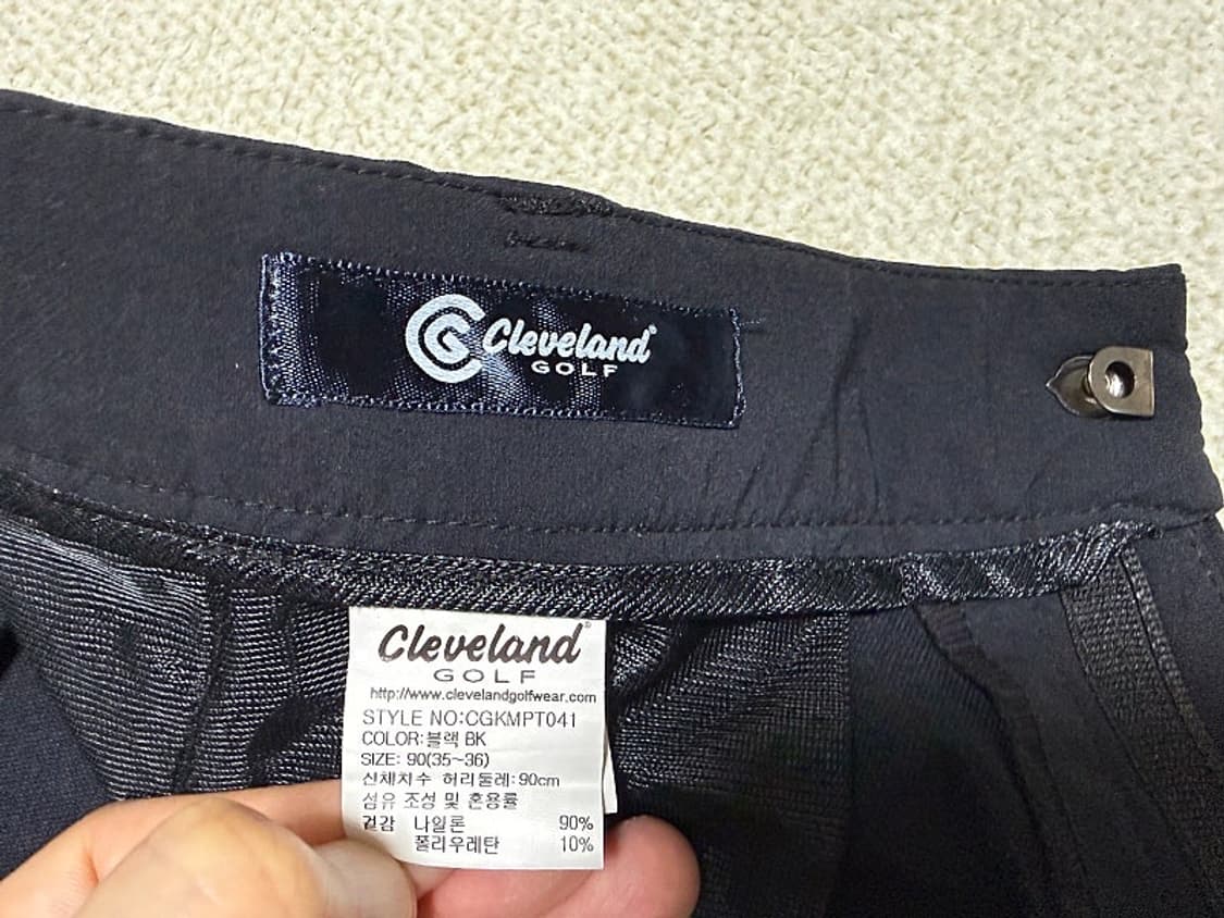 클리브랜드 카고 골프바지 남성용 36인치 상품이미지5