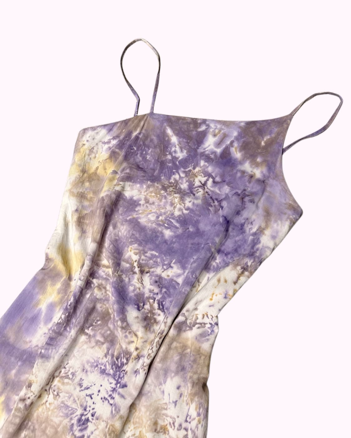 purple tie-dye unbalance dress 상품이미지2