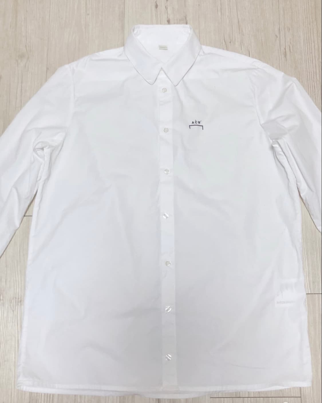 어콜드월 A-COLD-WALL* 화이트 코어 셔츠 완전 새상품 상품이미지4