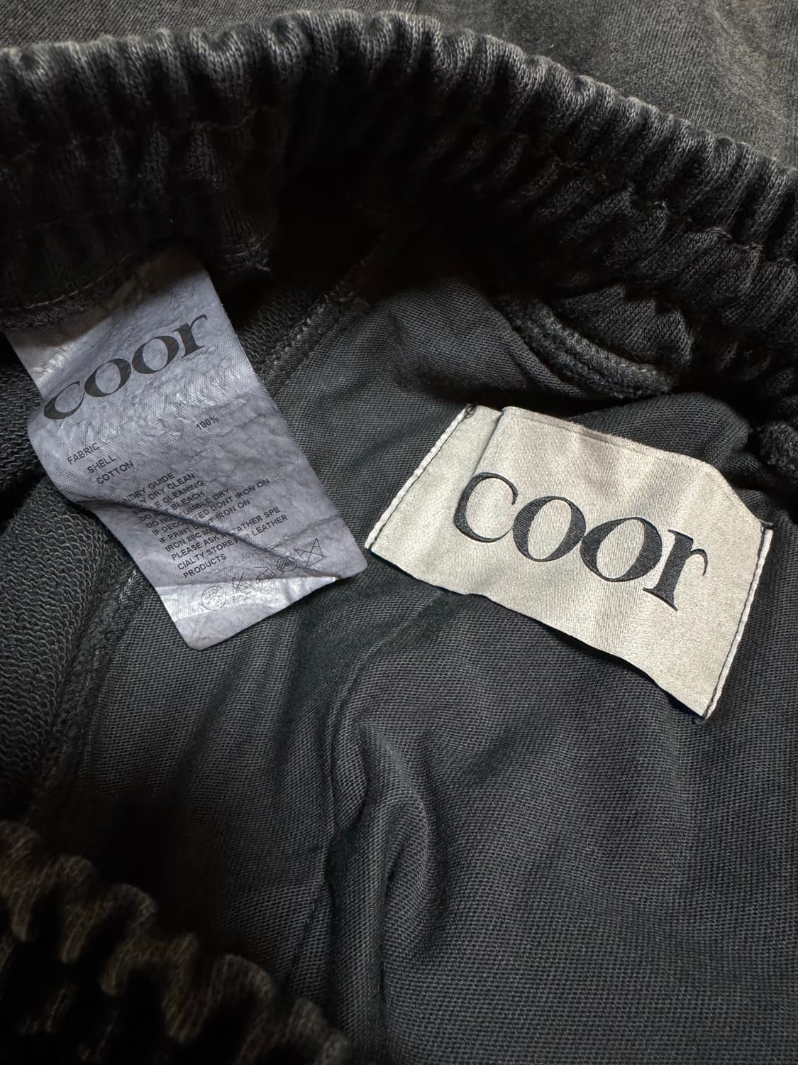 [S]COOR 쿠어 가먼트 다잉 에센셜 스웻 팬츠 상품이미지4