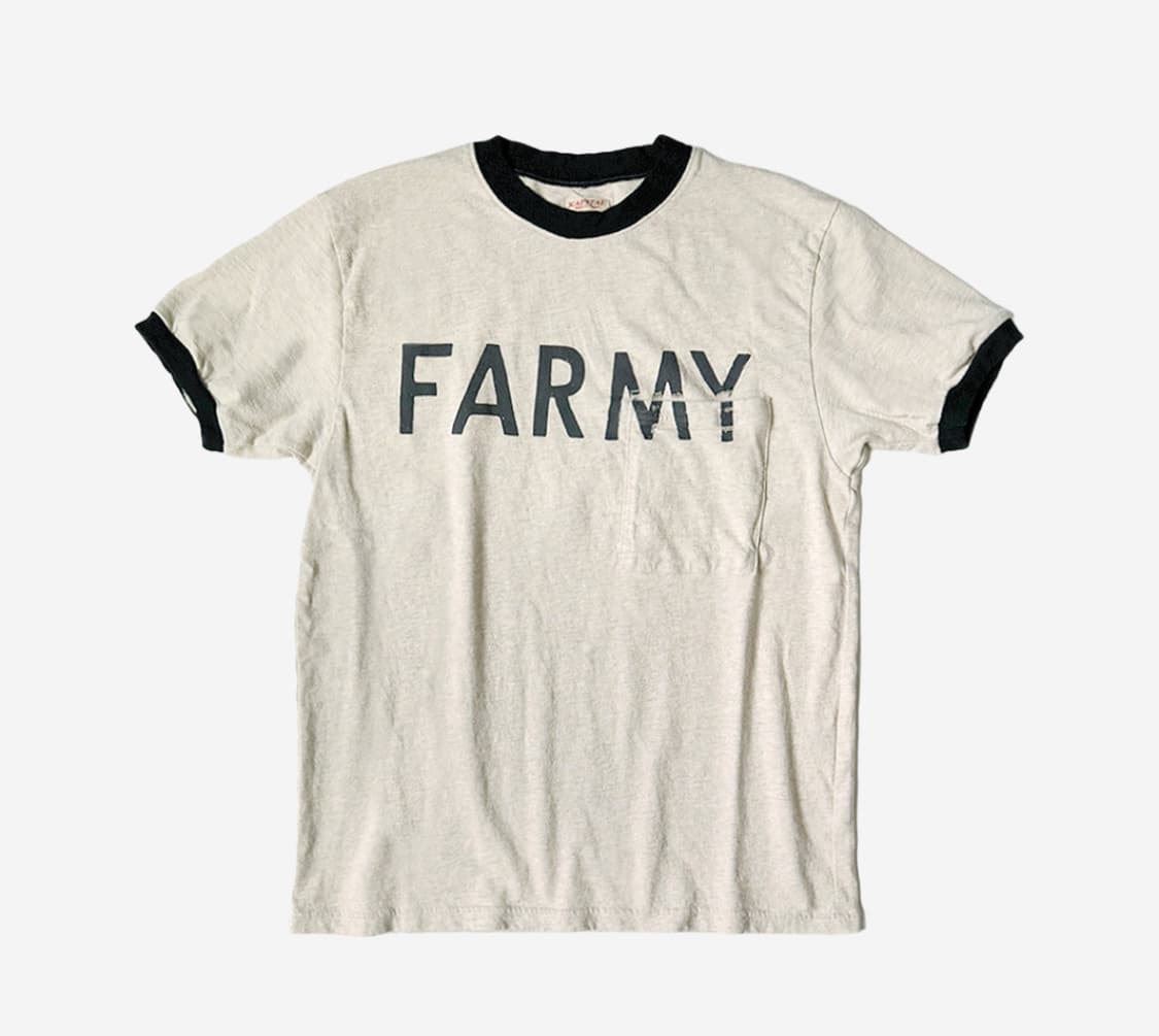 [XL,4]캐피탈 FARMY 링거티셔츠 키나리 상품이미지1