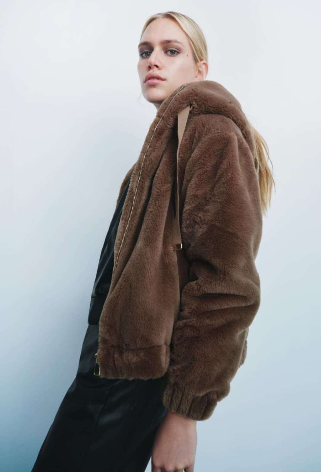 자라 에코퍼 후드 점퍼 M사이즈 상품이미지4