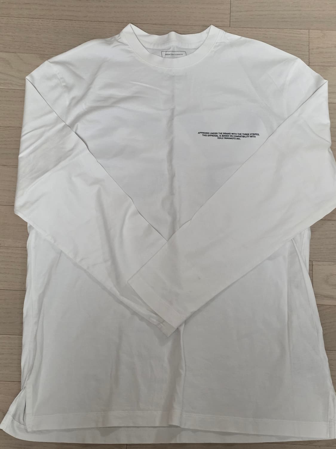 Y-3 롱슬리브 티셔츠(white) 상품이미지2