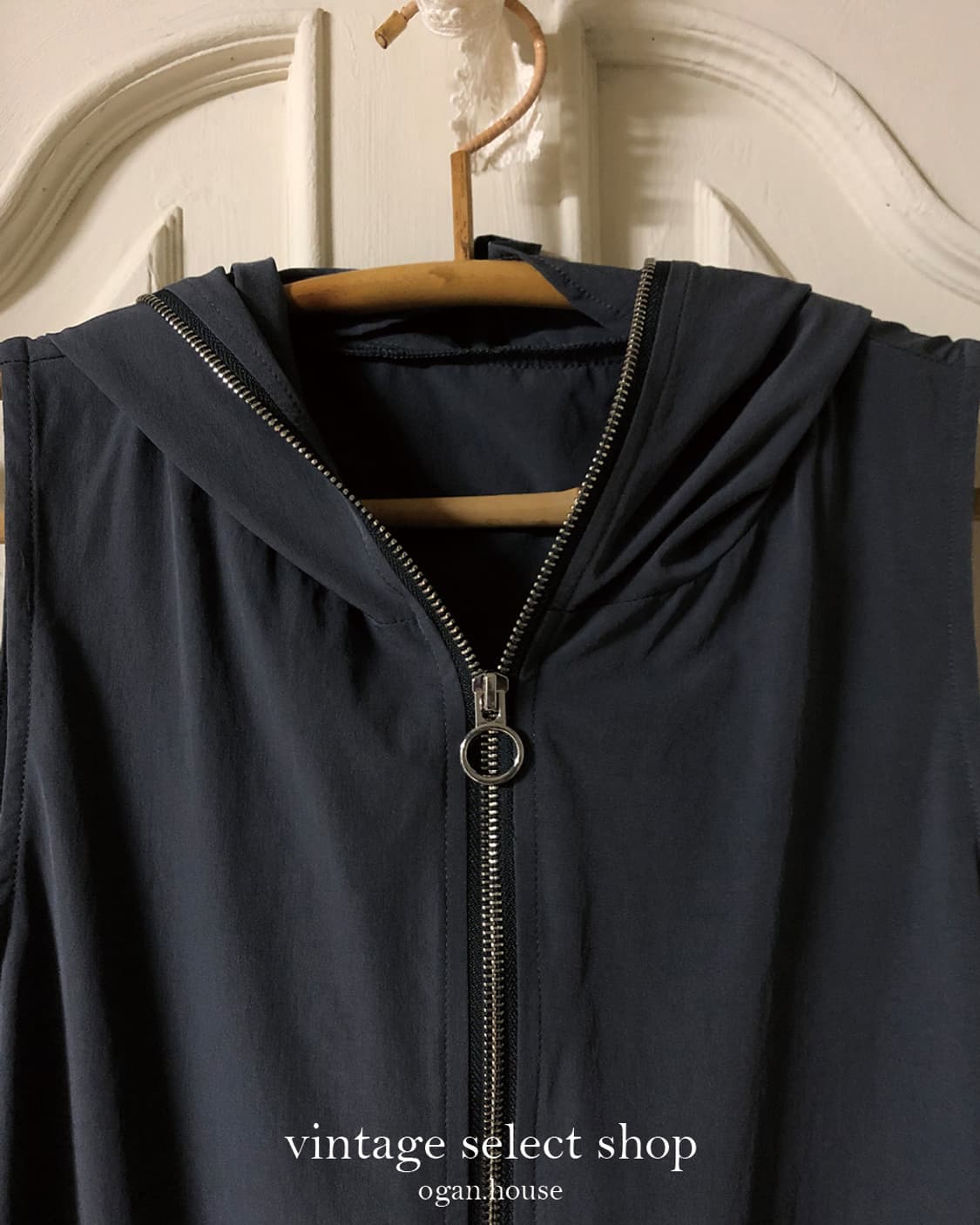 vintage zip vest 상품이미지3