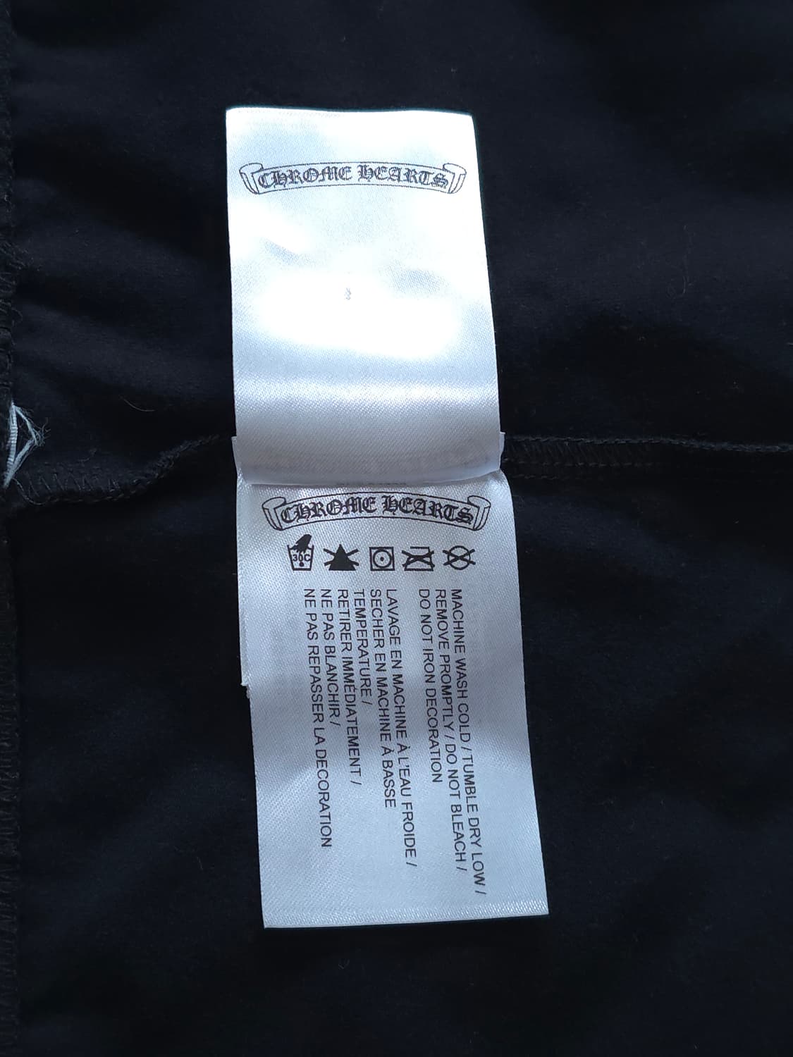 [L] 크롬하츠 데들리돌 바이커 쇼츠 반바지 블랙 상품이미지7