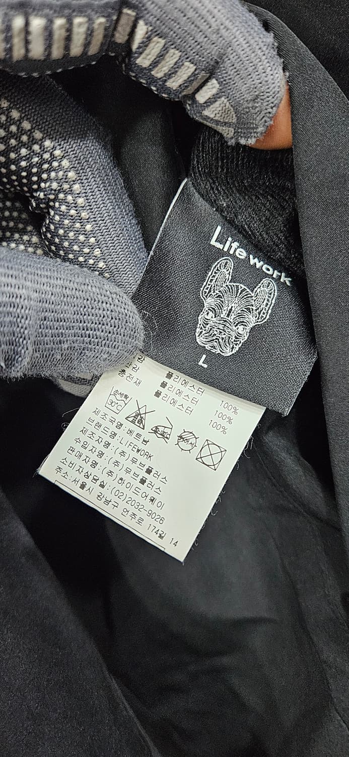 라이프워크 레오파드 후리스 리버시블 자켓 L 상품이미지4