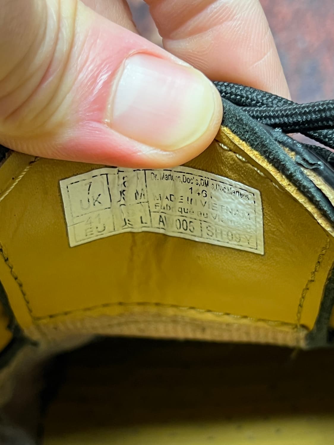 [260] 닥터마틴 1461 블랙 3홀 유광 로퍼 상품이미지5