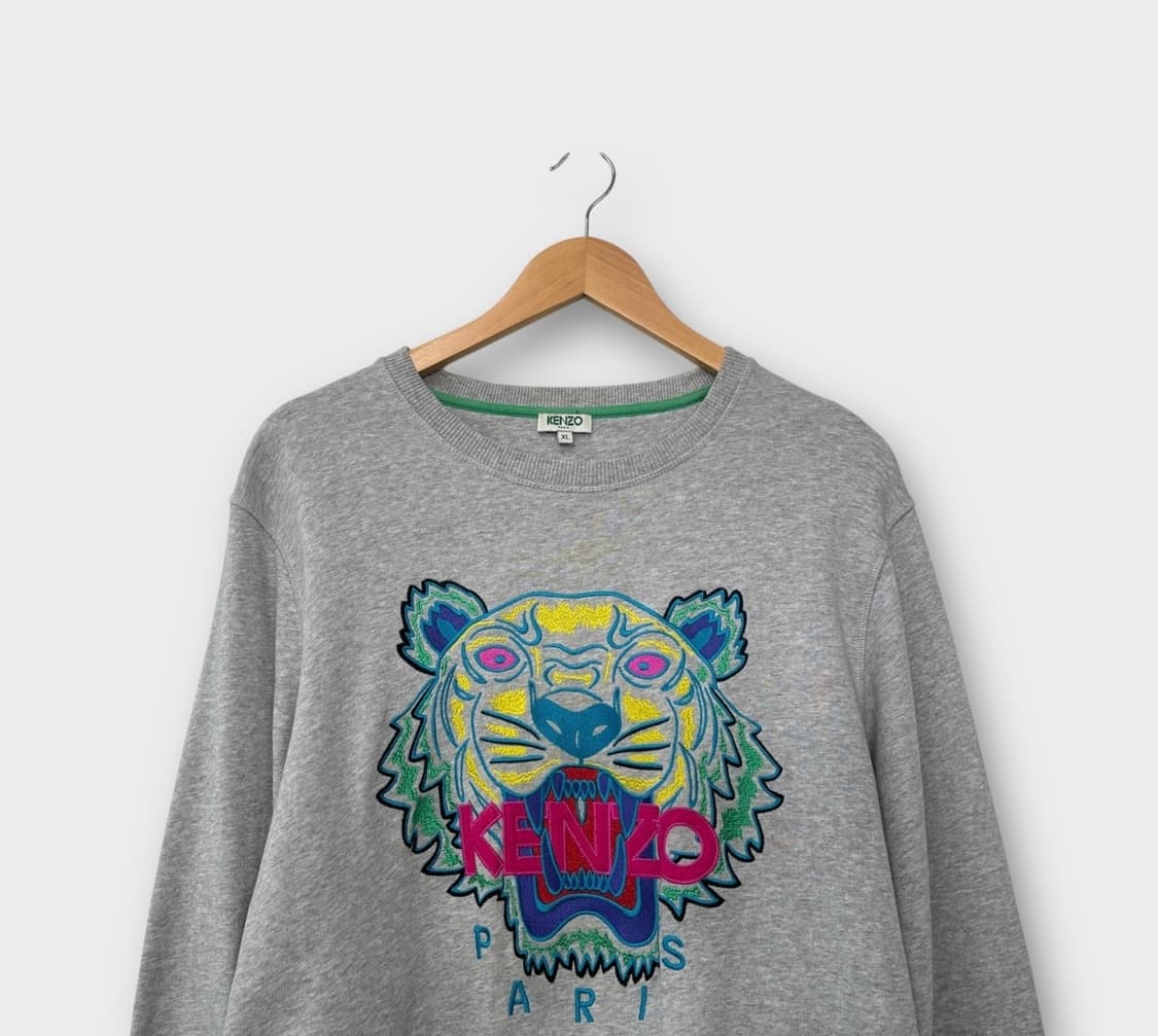 겐조 KENZO 호랑이자수 맨투맨 L-XL 상품이미지2
