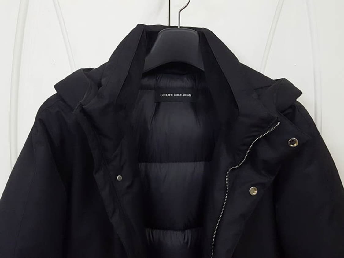 지오지아 다운 롱패딩 블랙 95-100 상품이미지2