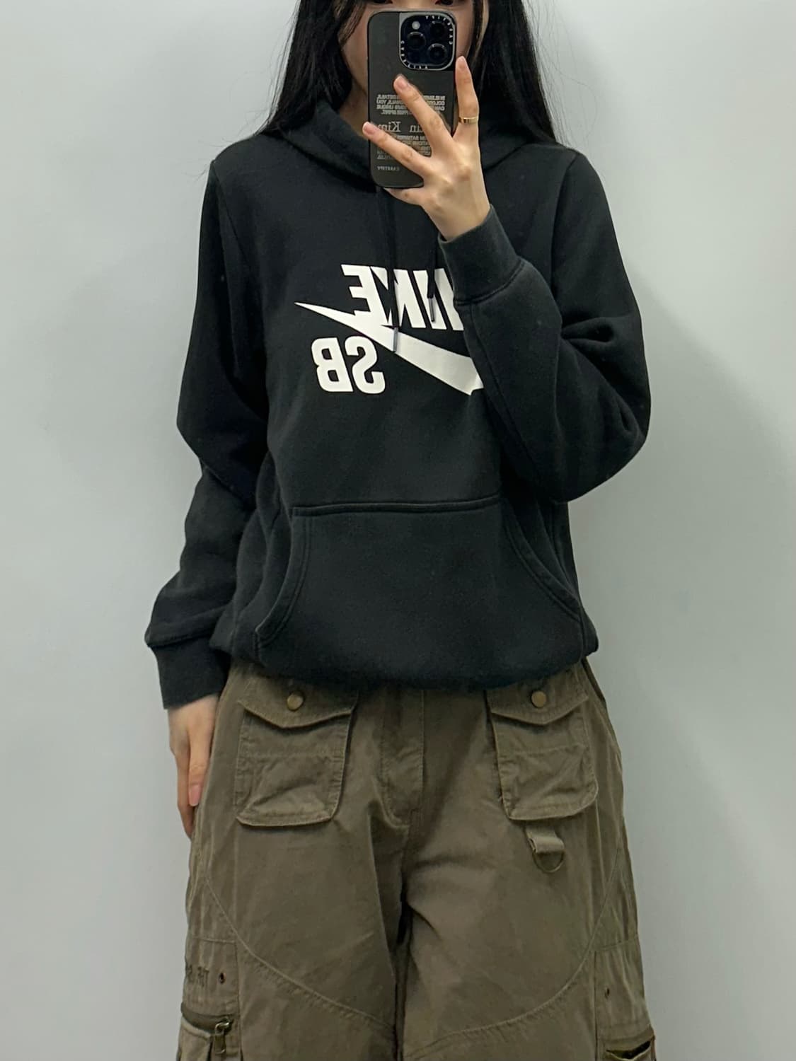 나이키 sb 블랙 후드티 상품이미지1