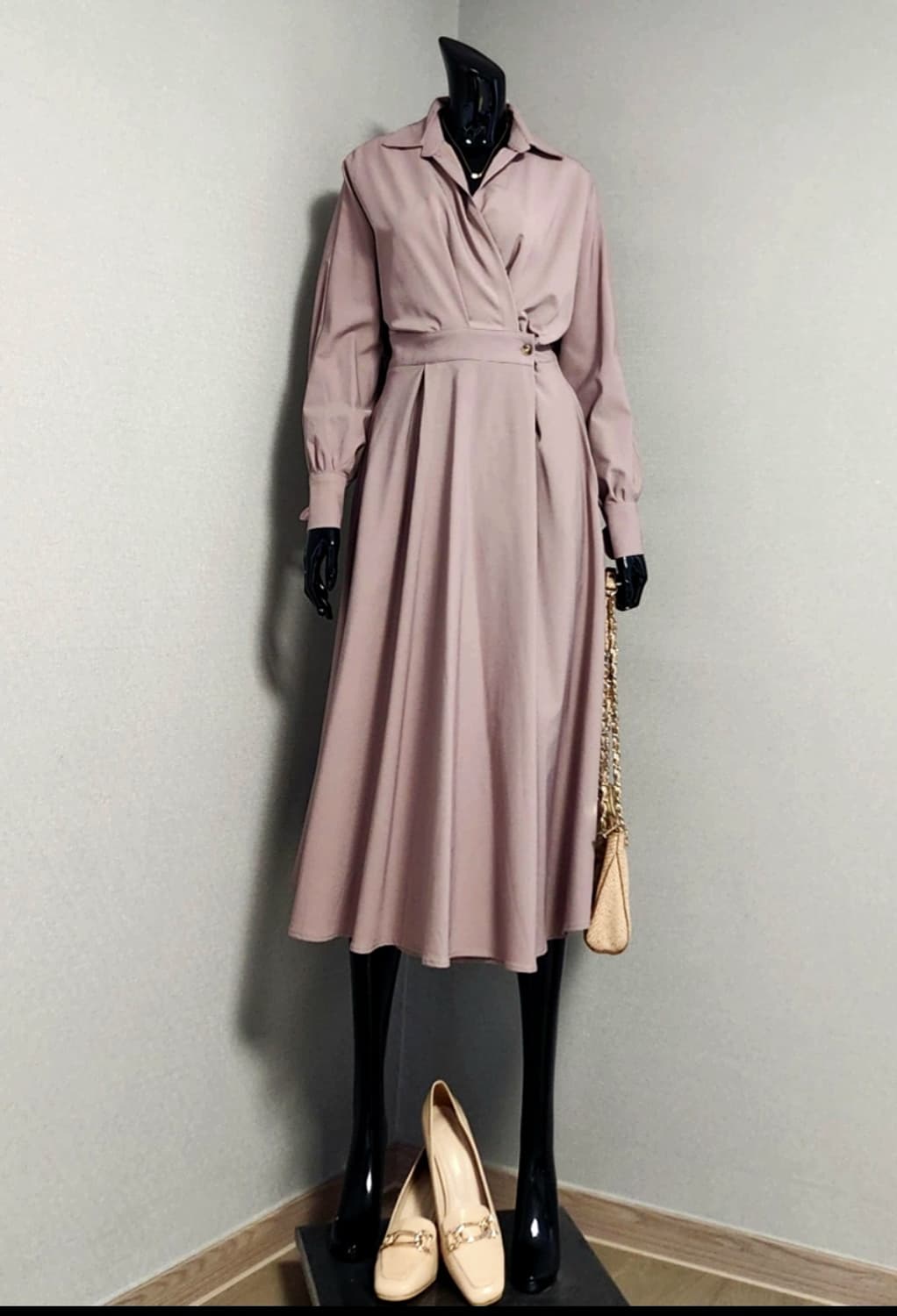 인디핑크 롱원피스  상품이미지2