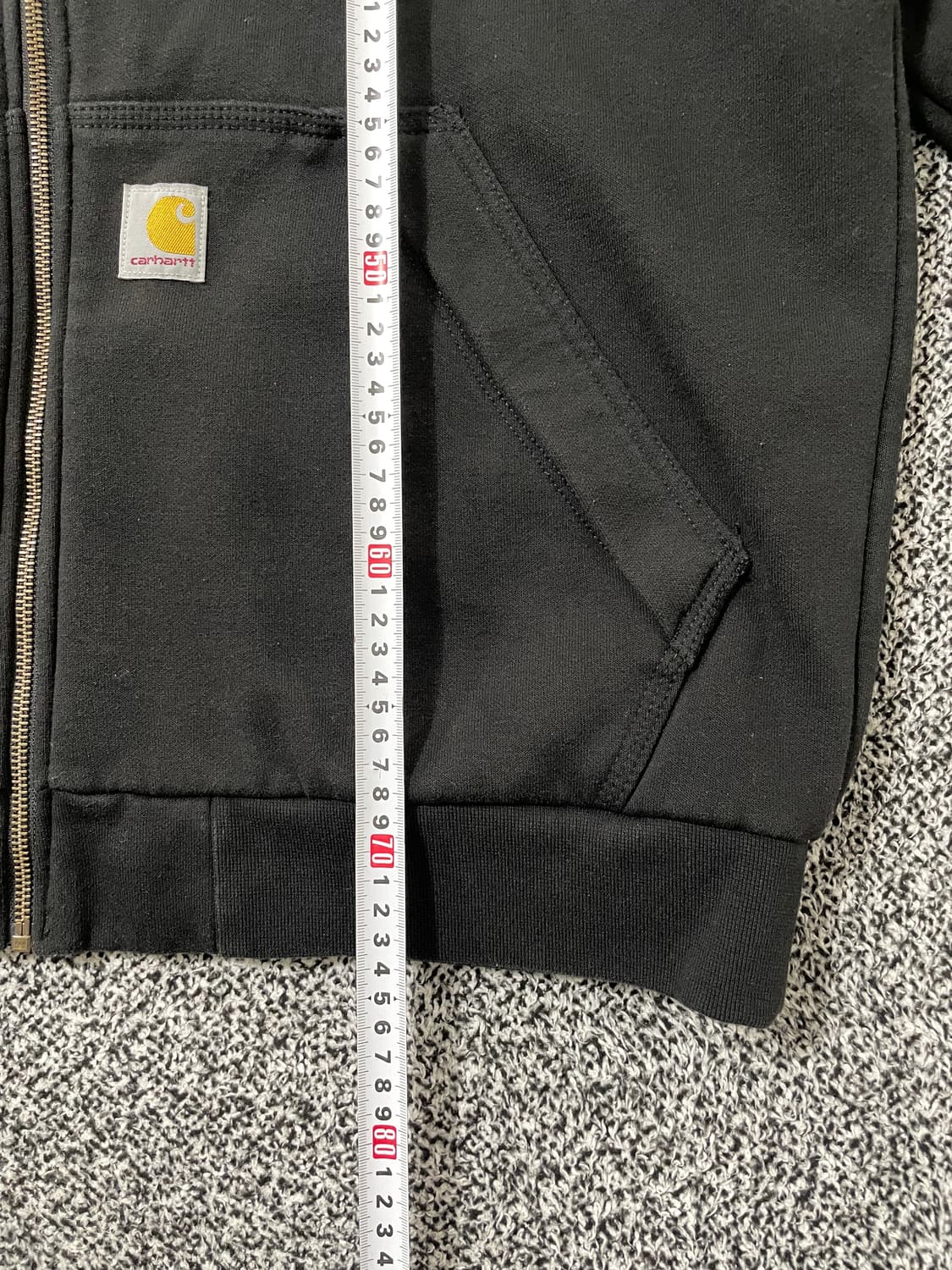 빈티지9. 칼하트 레인디펜더 패치로고 루즈핏 후드집업 후드 티셔츠 스웻 상품이미지6