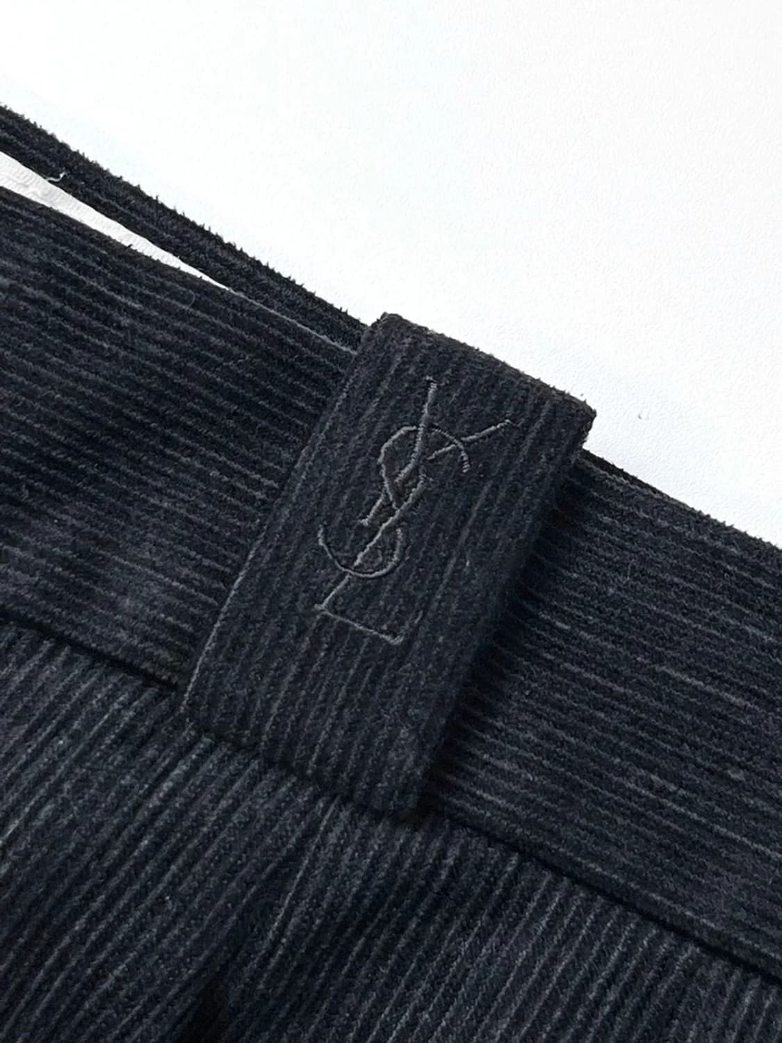 입생로랑 YSL 00s 투턱 스트레이트 코듀로이 팬츠 PN4391 상품이미지5