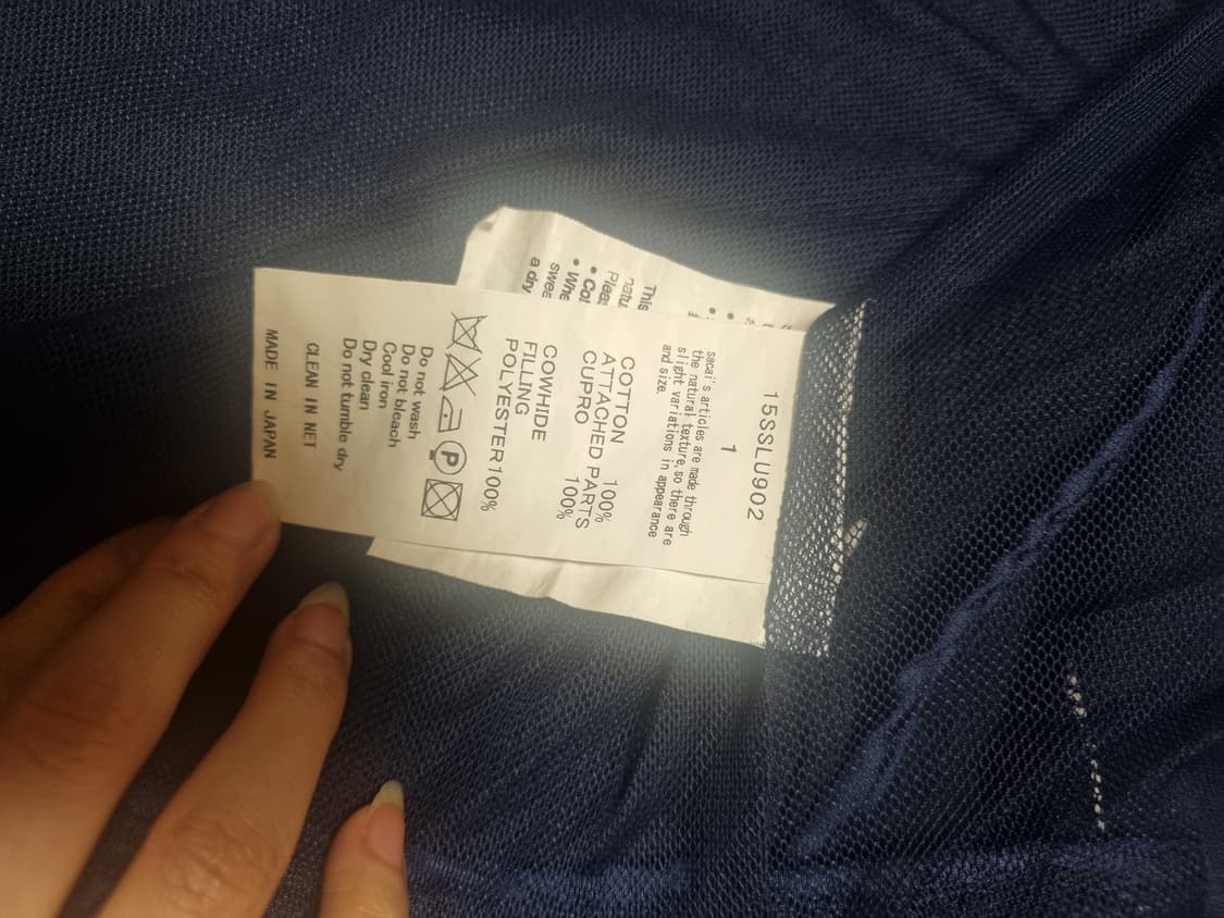 Sacai luck 버클 자켓 상품이미지4