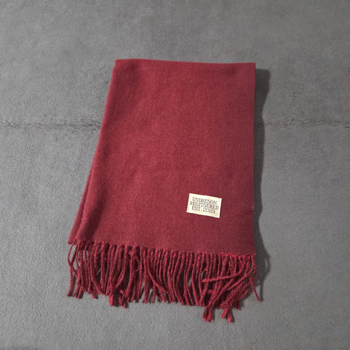 UNDRESON REGITSERED 머플러 상품이미지1