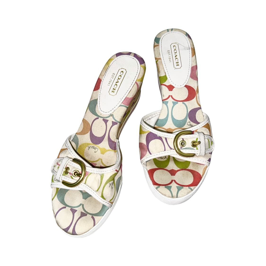 Rainbow Wedge Sandal 상품이미지4