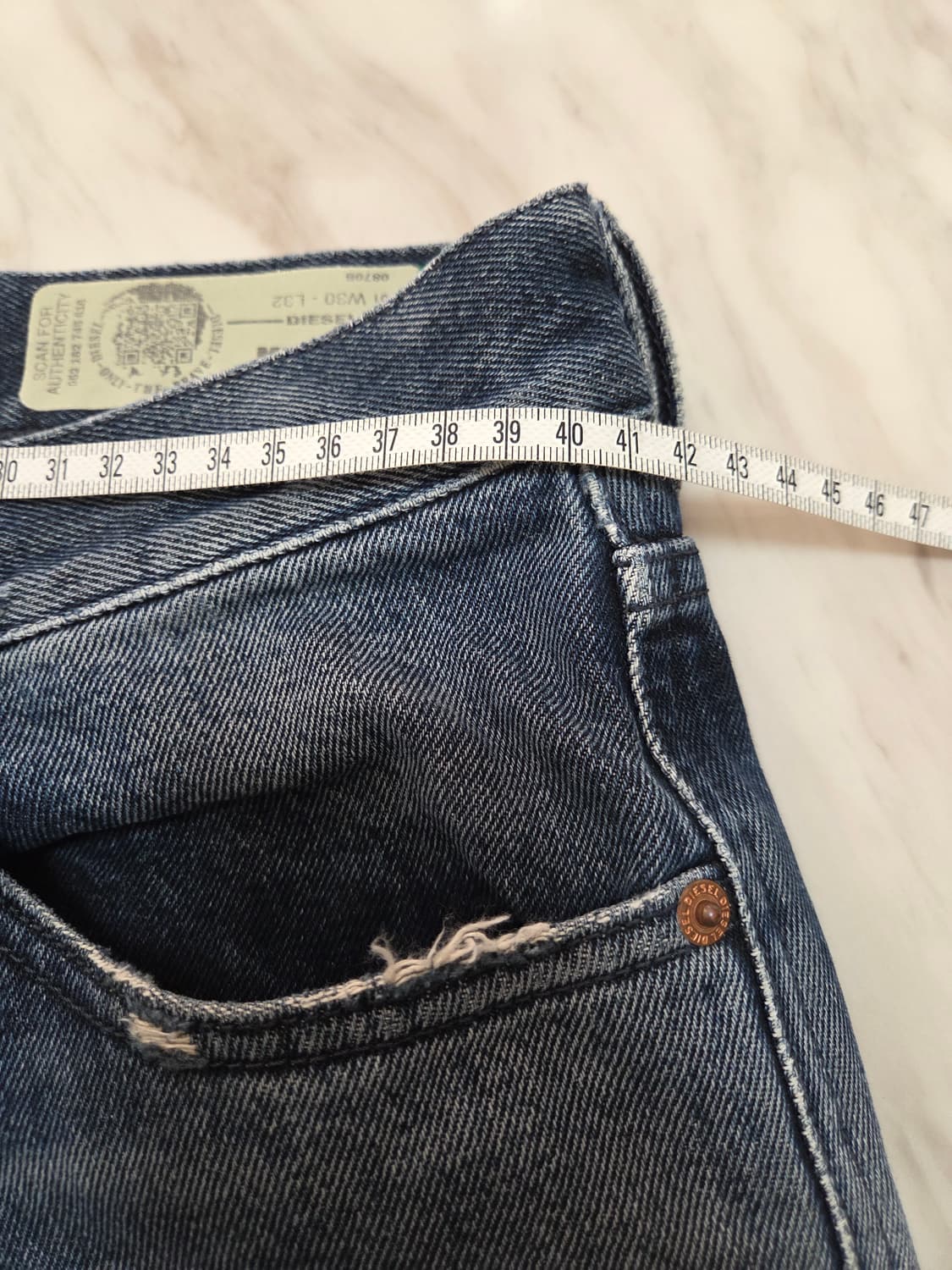 디젤 마키 데님팬츠 상품이미지7