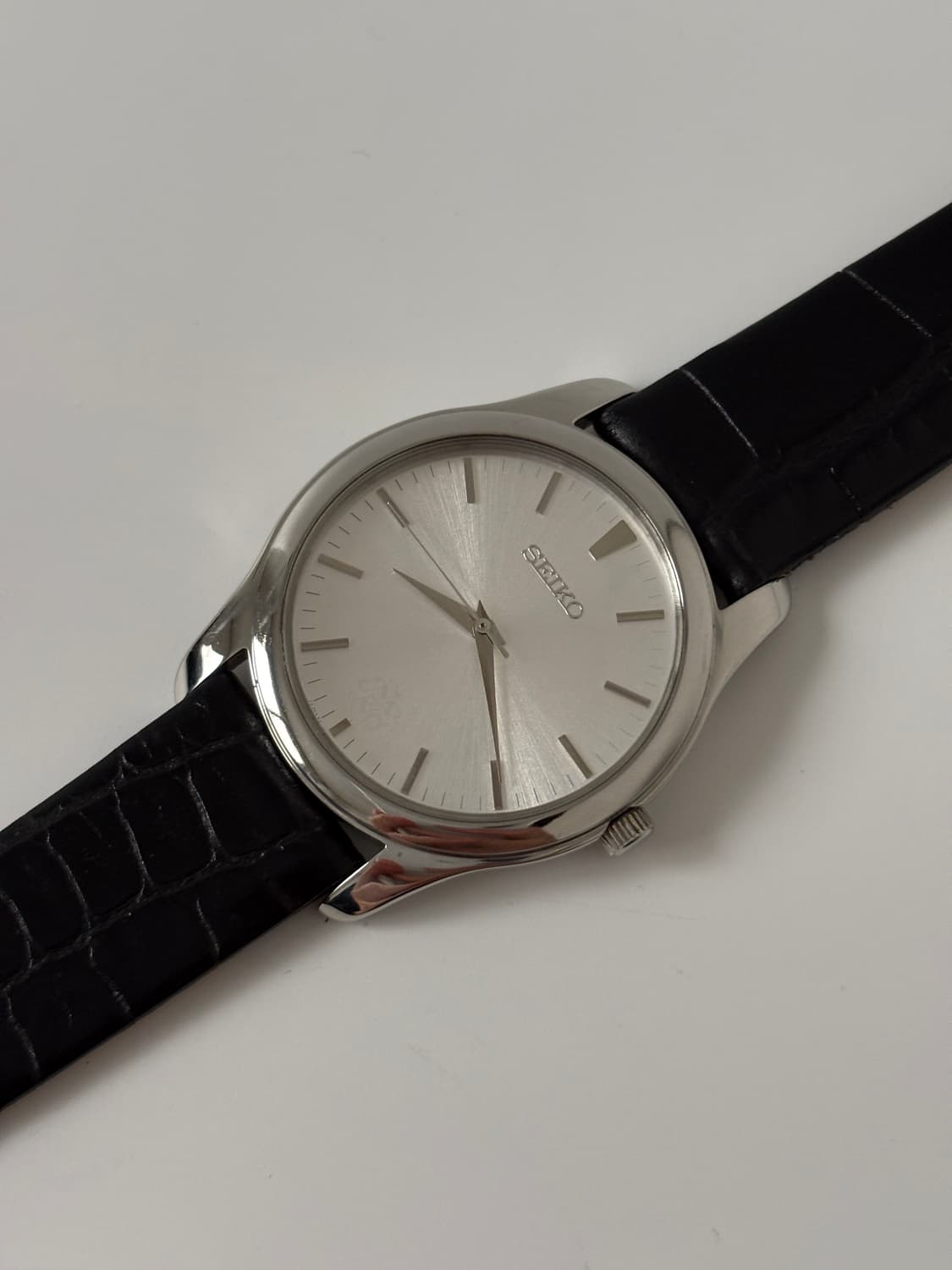 세이코 x 나노유니버스 실버 쿼츠 남성 상품이미지5