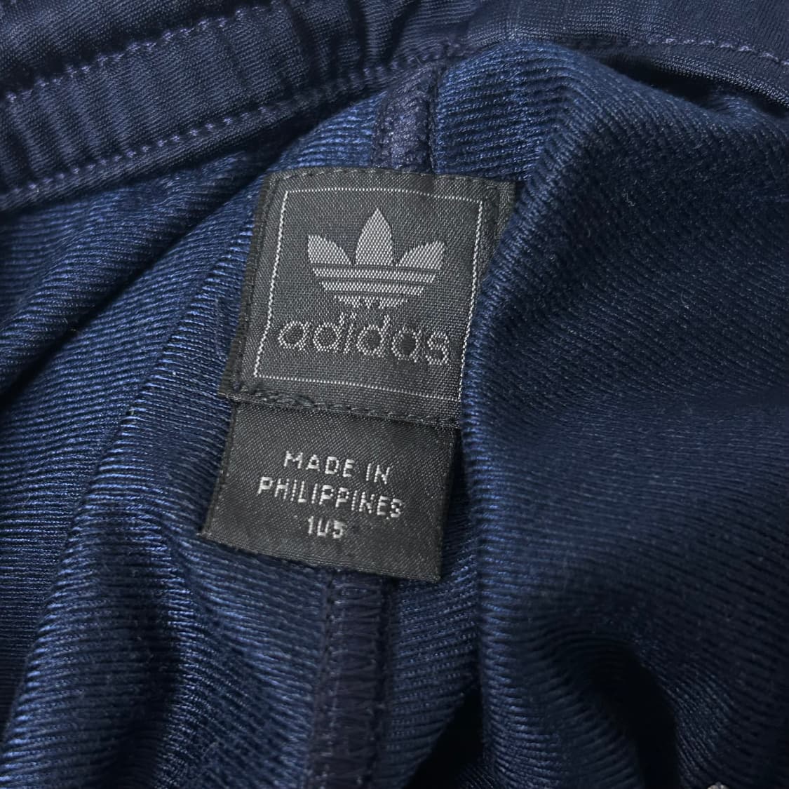 90s 아디다스 파이어버드 네이비 화이트 삼선 와이드 트랙 팬츠 105  상품이미지6