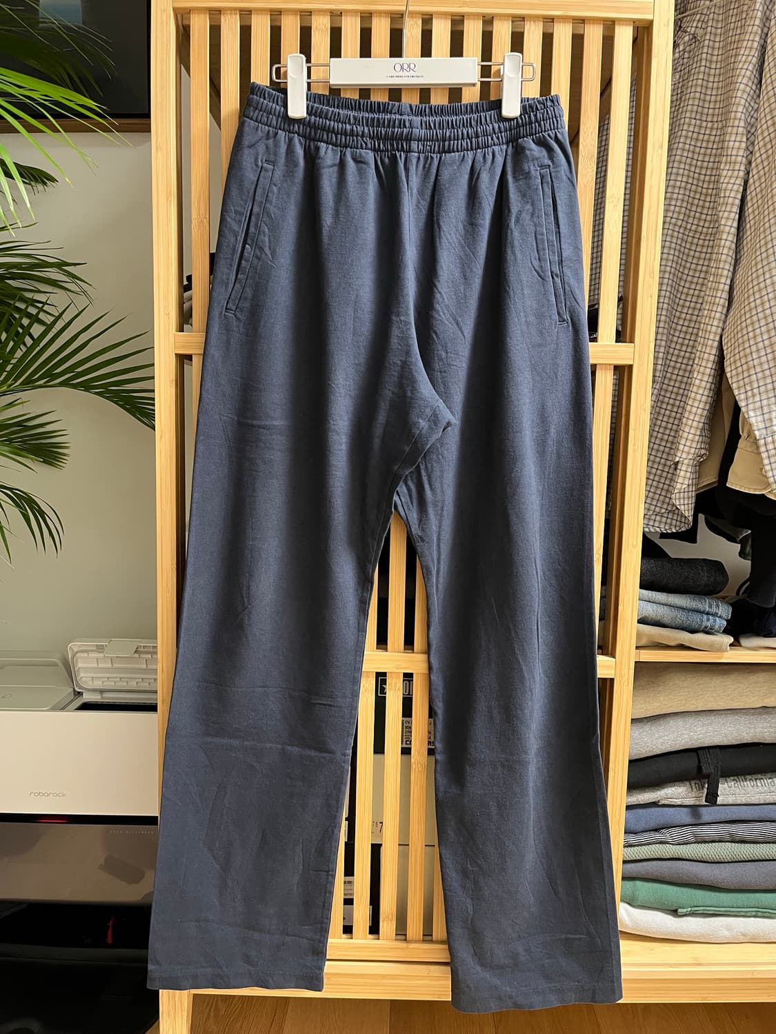 YZY GAP 이지갭 Lightweight 스웻팬츠 네이비 상품이미지1