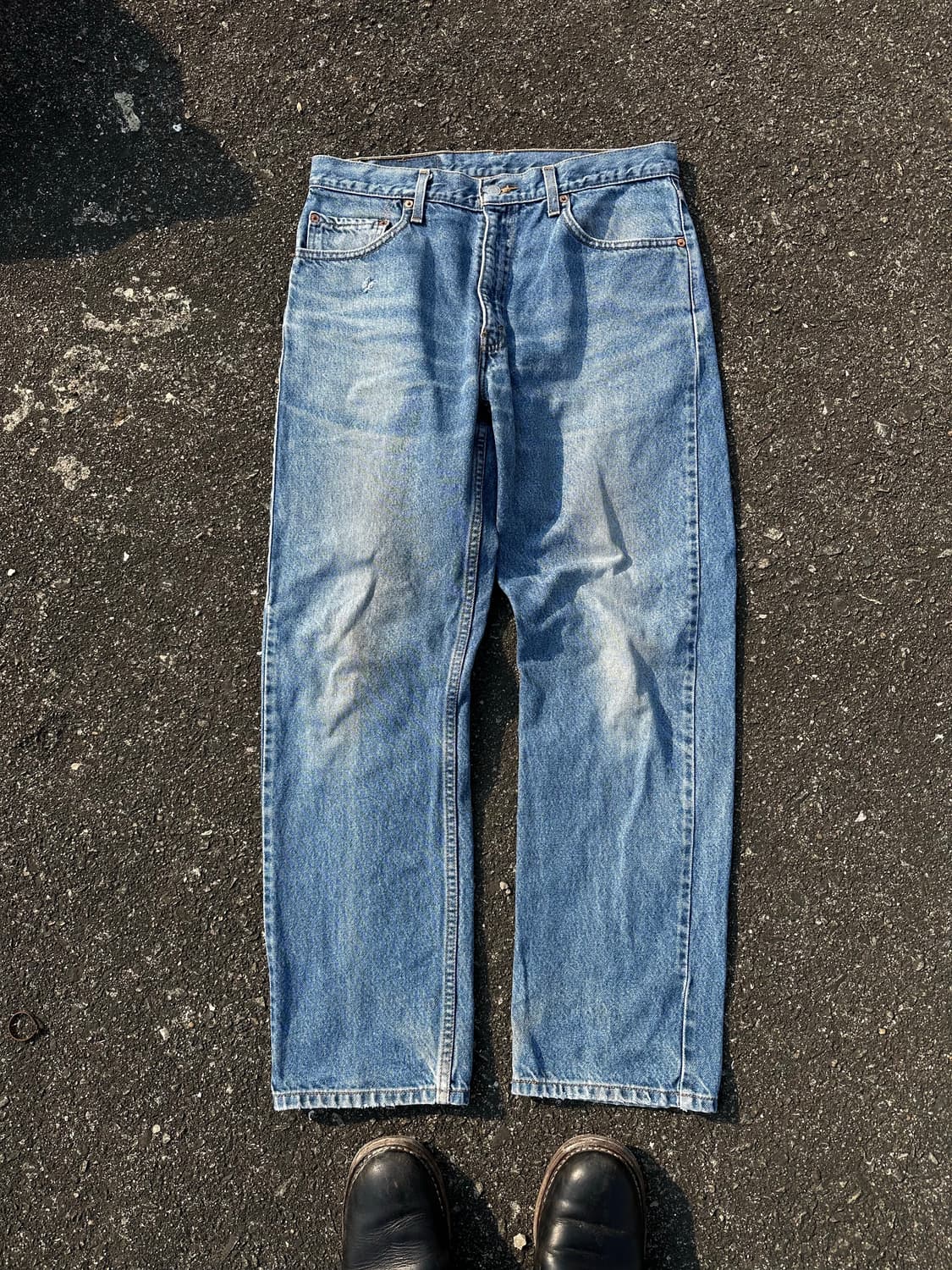 90s 미제 Levi's 505 리바이스 테이퍼드 핏 팬츠 상품이미지2